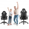 Sharkoon SKILLER SGS2 Jr. Gaming Chair, Black / Grey - 3