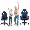 Sharkoon SKILLER SGS2 Jr. Gaming Chair, Black / Blue - 3