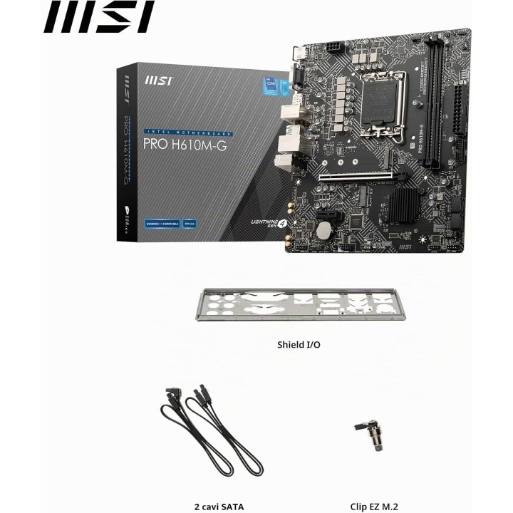 MSI Pro H610M-G DDR5, LGA 1700