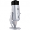 Arozzi Colonna Table Microphone, USB - Silver - 2