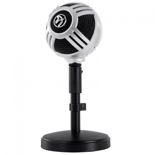 Arozzi Sfera Pro Table Microphone, USB - Silver - 1