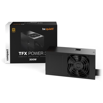 be quiet! TFX Power 3, Power Supply, 80 PLUS Gold - 300 Watt - 4