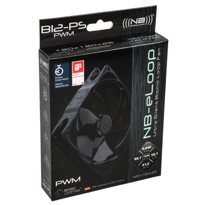 Noiseblocker NB-eLoop Fan B12-PS Black Edition PWM - 120mm - 5