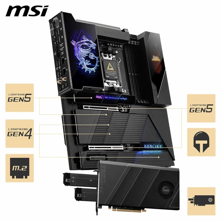 MSI MEG X870E Godlike, AM5