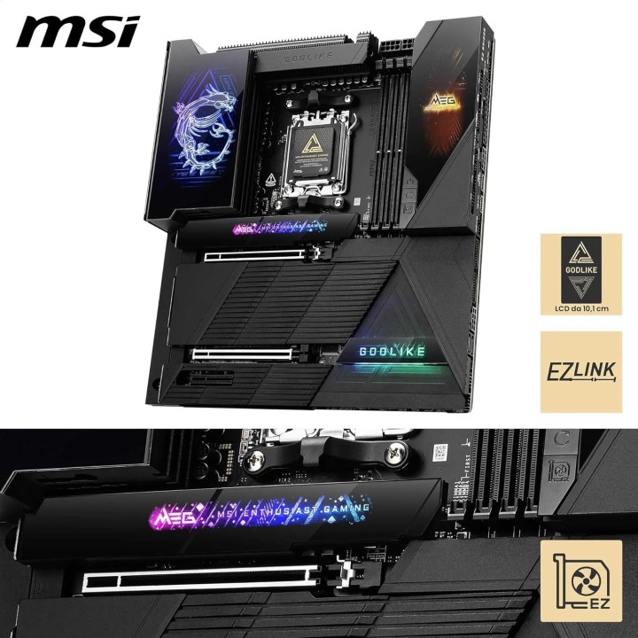 MSI MEG X870E Godlike, AM5