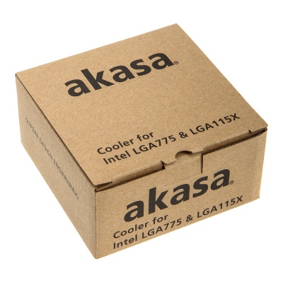 Akasa AK-CC7129BP01 Low Profile Cooling Device For CPU - 74mm - 6