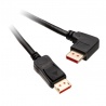 InLine 8K (FUHD) DisplayPort Cable, Right Angled, Black - 2m - 1