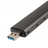 Akasa External M.2 NVMe Case, USB 3.1, Aluminium - Black - 4