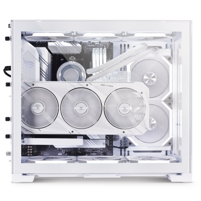 Lian Li O11 Dynamic Mini Snow Edition, Mid-Tower, Side Glass - White - 9