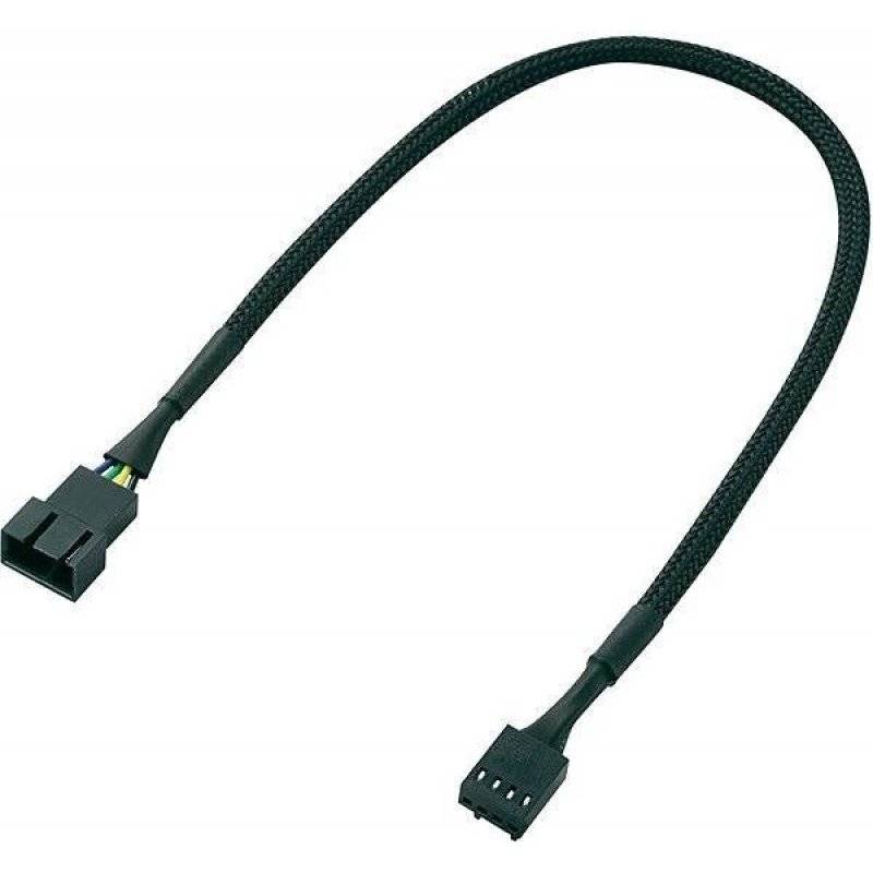 Akasa PWM Extension Cable Sleeved - 30cm - 1