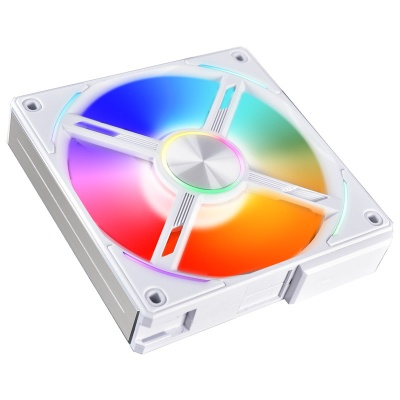 Lian Li UNI FAN AL120 RGB PWM Fan White, 3x Pack + Controller - 120mm - 5