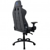 Arozzi Verona Signature Gaming Chair, Soft Fabric - Anthracite / Blue - 7