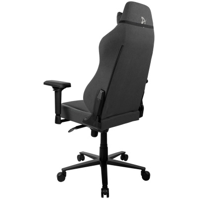 Arozzi Primo Gaming Chair, Woven Fabric - Black / Grey - 5