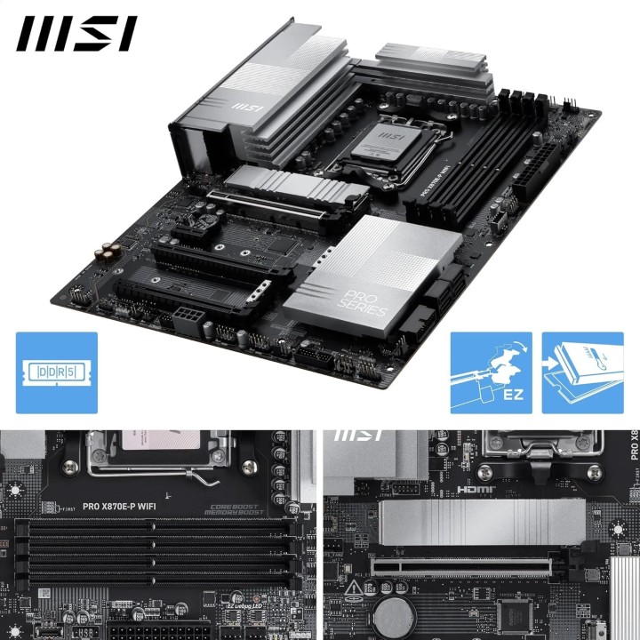 MSI Pro X870E-P WiFi, AM5