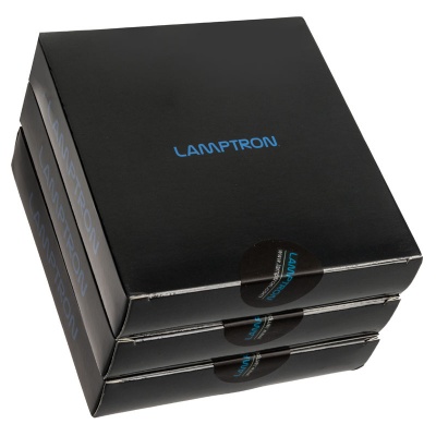 Lamptron PLUTO+ ARGB, 3x PWM Fan Bundle, Black - 120mm - 8