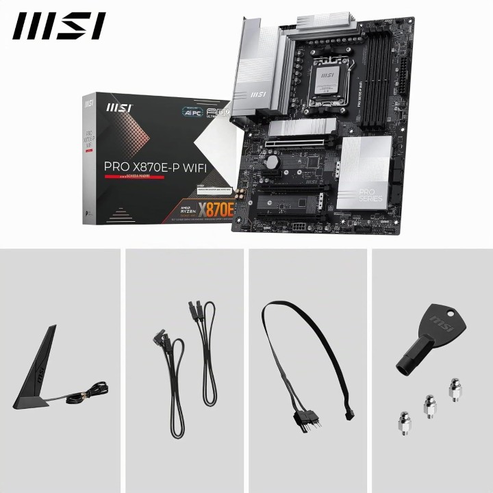 MSI Pro X870E-P WiFi, AM5