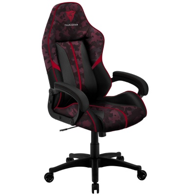 ThunderX3 BC1 CAMO Gaming Chair - Camo / Red - 1