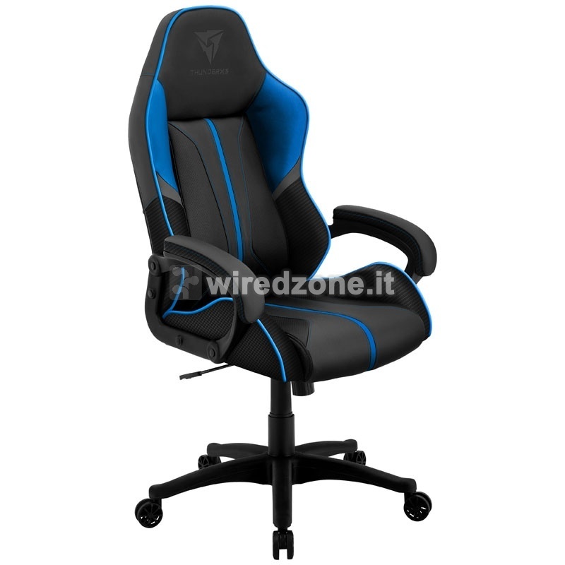 ThunderX3 BC1 BOSS Gaming Chair - Grey / Blue - 1