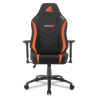 Sharkoon SKILLER SGS20 Fabric Gaming Chair - Black / Orange - 2