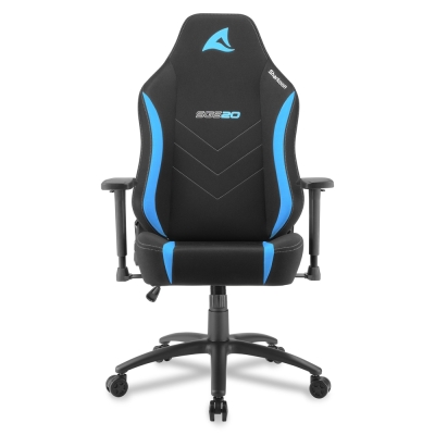 Sharkoon SKILLER SGS20 Fabric Gaming Chair - Black / Blue - 2