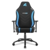 Sharkoon SKILLER SGS20 Fabric Gaming Chair - Black / Blue - 2