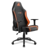 Sharkoon SKILLER SGS20 Gaming Chair - Black / Orange - 3