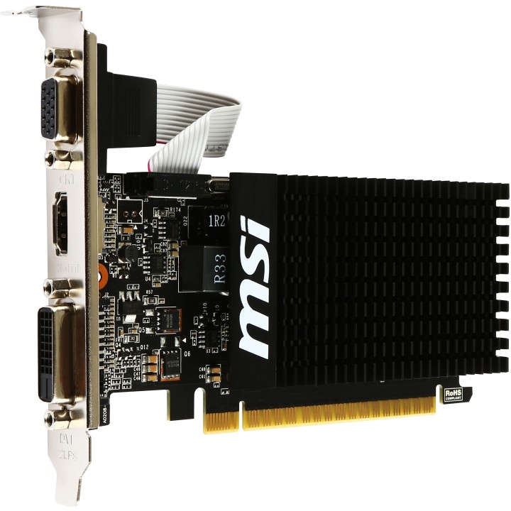 MSI GeForce GT 710, 2GD3H LP, 2GB GDDR3