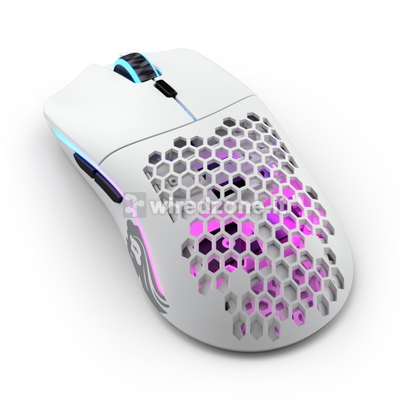Glorious PC Gaming Race Model O- Wireless Gaming Mouse - White Matt - 1