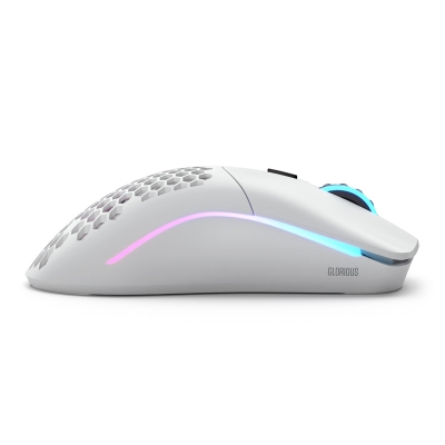 Glorious PC Gaming Race Model O- Wireless Gaming Mouse - White Matt - 5