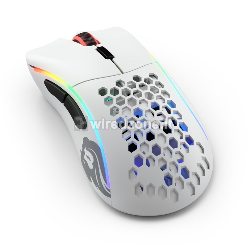 Glorious PC Gaming Race Model D- Wireless Gaming Mouse - White Matt - 1
