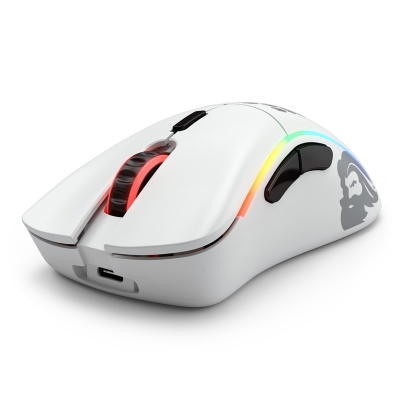 Glorious PC Gaming Race Model D- Wireless Gaming Mouse - White Matt - 3