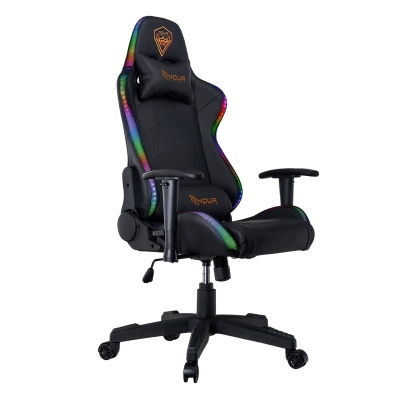 Noua Mao M7 RGB Gaming Chair - Black - 1