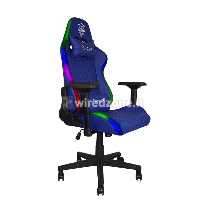 Noua Mao M9 RGB Gaming Chair - Blue - 1