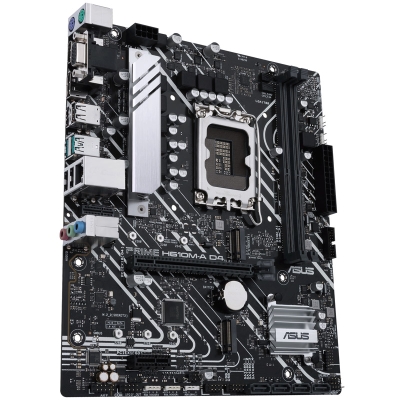 ASUS Prime H610M-A D4, Intel H610 Mainboard - Socket 1700 - 5