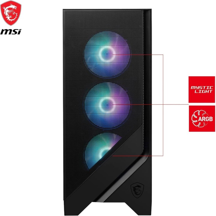 MSI MAG Forge 320R Airflow, Mid-Tower, Black