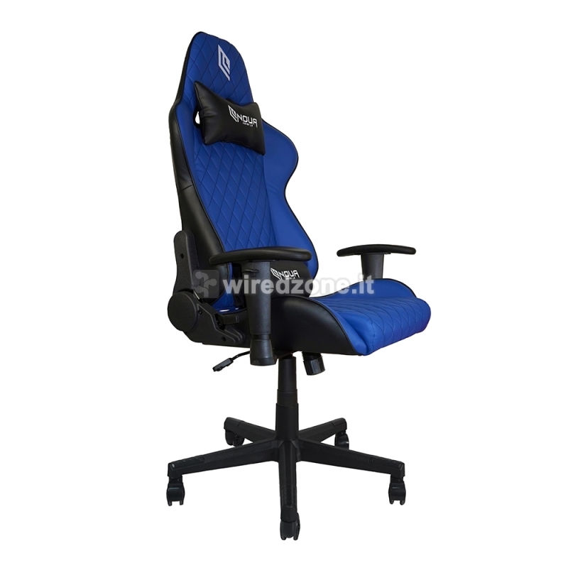 Noua Kui Plus K7 Gaming Chair - Black / Blue - 1