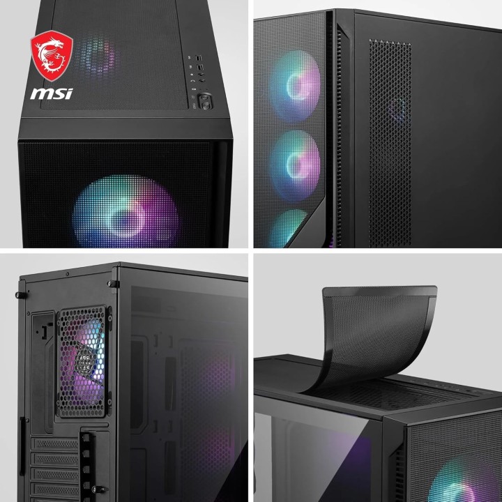 MSI MAG Forge 320R Airflow, Mid-Tower, Black