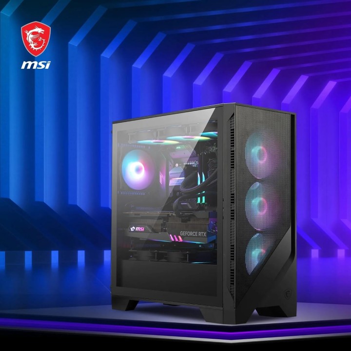 MSI MAG Forge 320R Airflow, Mid-Tower, Black
