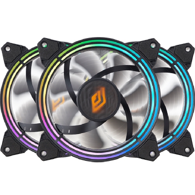 Noua Zephyr 3 RGB Rainbow Fan Black with Controller - 120mm - 3