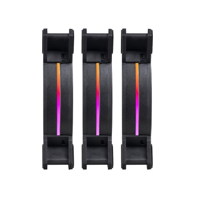 Noua Zephyr 3 RGB Rainbow Fan Black with Controller - 120mm - 5