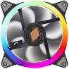 Noua LIPS RGB Rainbow PWM Fan Black - 120mm - 2