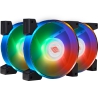 Noua Apeliotes 3 RGB Rainbow Fan White with Controller - 120mm - 1