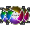 Noua Apeliotes 3 RGB Rainbow Fan White with Controller - 120mm - 5