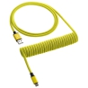 CableMod Classic Coiled Keyboard Cable USB-C To USB-A, Dominator Yellow - 150cm - 1