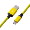 CableMod Classic Coiled Keyboard Cable USB-C To USB-A, Dominator Yellow - 150cm - 3
