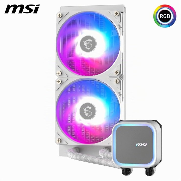 MSI MAG Coreliquid A13 240 White, CPU Liquid Cooling, AIO