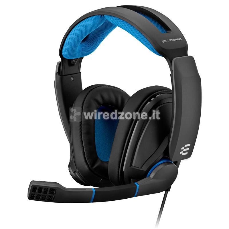 EPOS Sennheiser GSP 300 Gaming Headset - Black / Blue - 1
