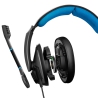EPOS Sennheiser GSP 300 Gaming Headset - Black / Blue - 8