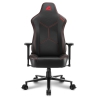 Sharkoon SKILLER SGS30 Gaming Chair - Black-Red - 2