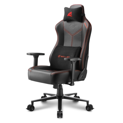 Sharkoon SKILLER SGS30 Gaming Chair - Black-Red - 1
